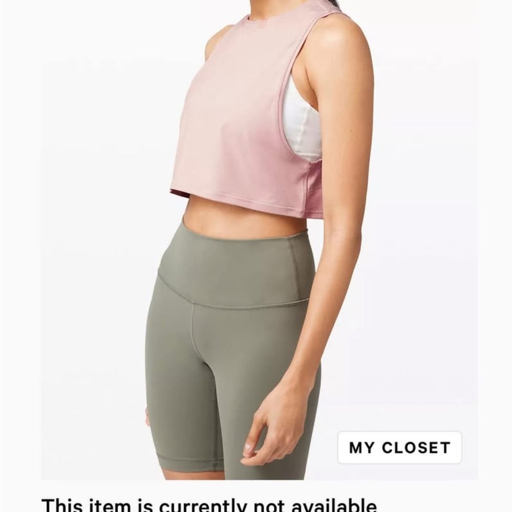 Lululemon Athletica Cropped Tank Top